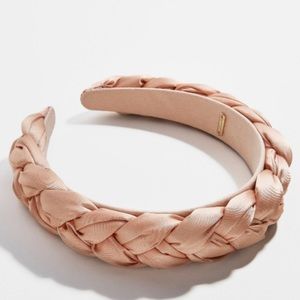 New BaubleBar Twist headband. Color blush